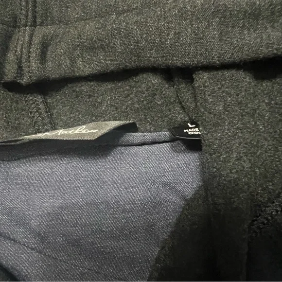 Travis Mathew Scavenger Hooded Golf Vest Jacket Navy Blue Grey Men’s Size Large - Picture 8 of 16